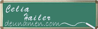 Celia Hailer Visitenkarte